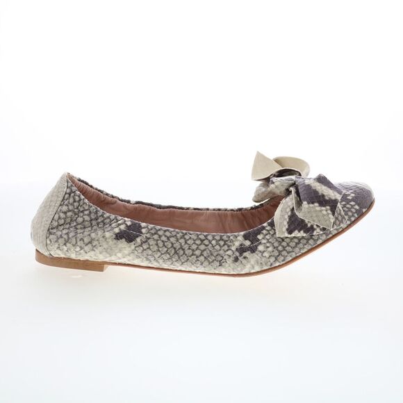 Le Mie Ballerine Womens Le Mie 6 Gray Shoes (NWT)